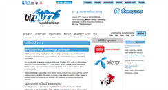 Desktop Screenshot of bizbuzz.rs